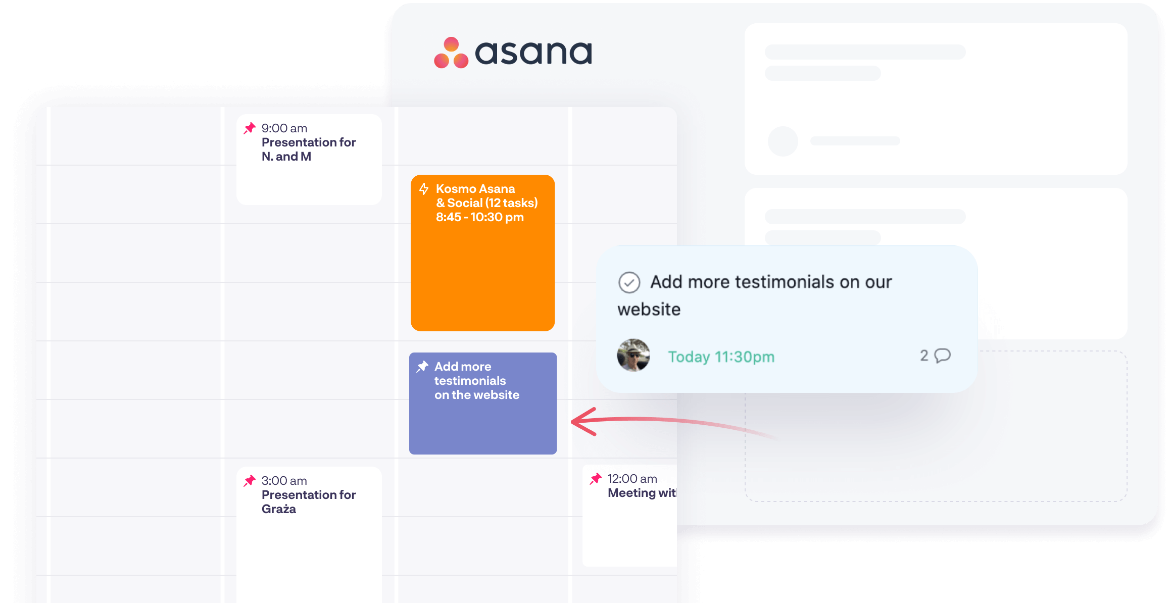 asana compare kosmo