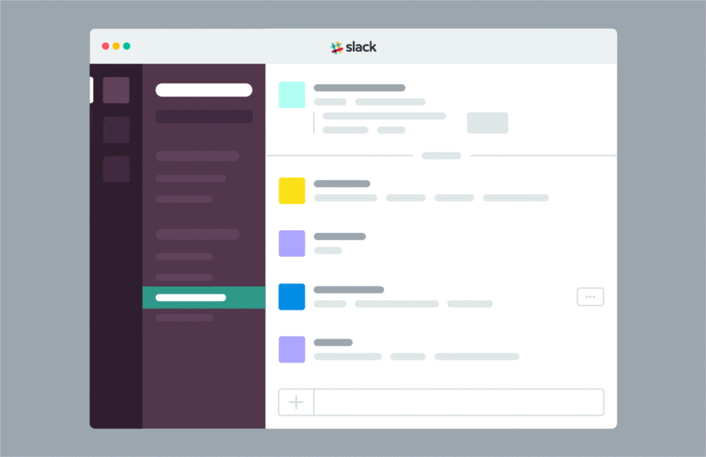 Slack assign task